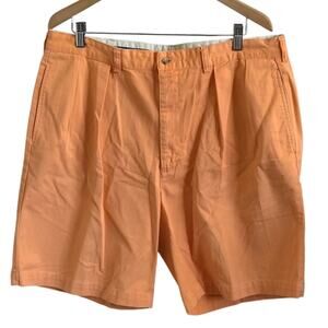 Polo by Ralph Lauren Orange Flat Front Shorts